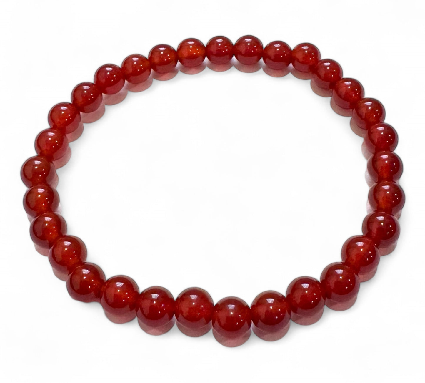 Red Agate Bracelet 6mm