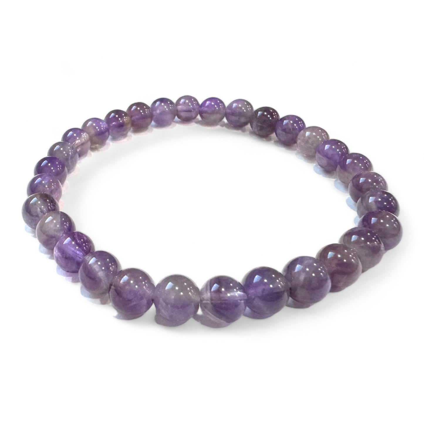 Amethyst Bracelet 6mm