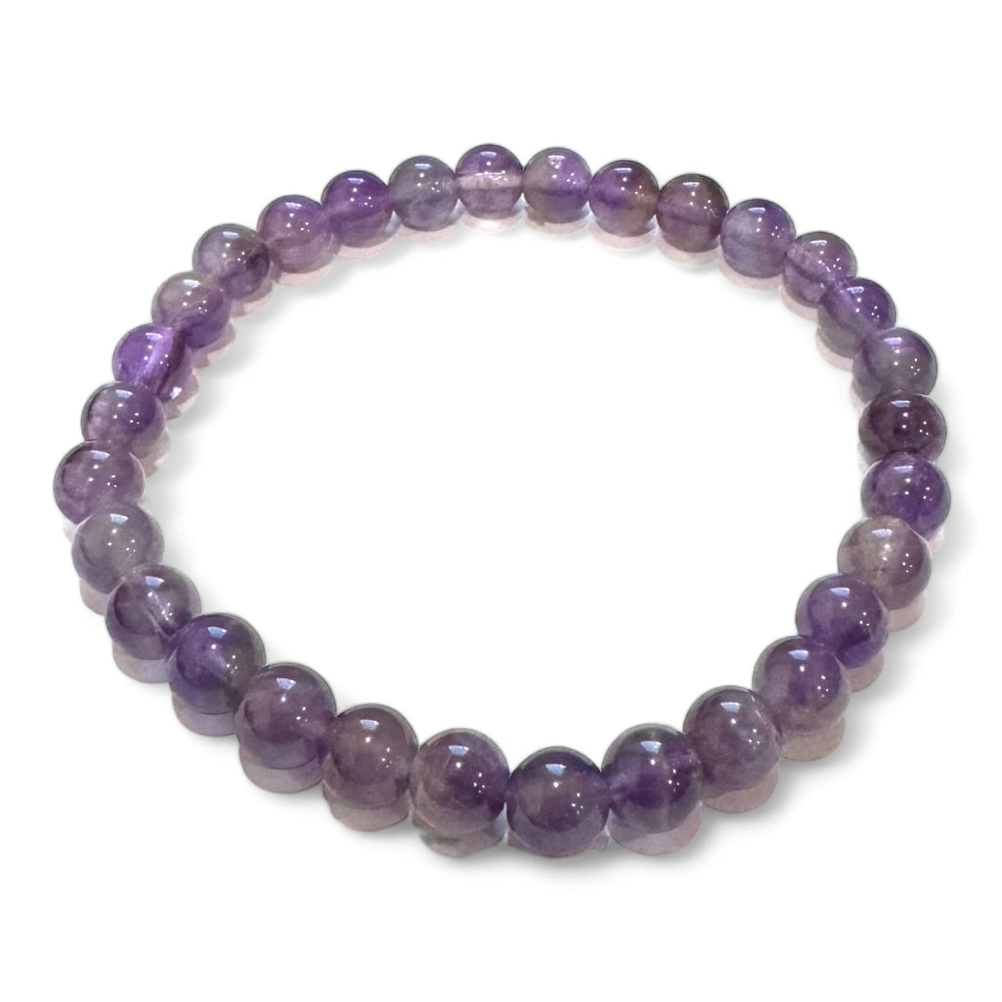 Amethyst Bracelet 6mm