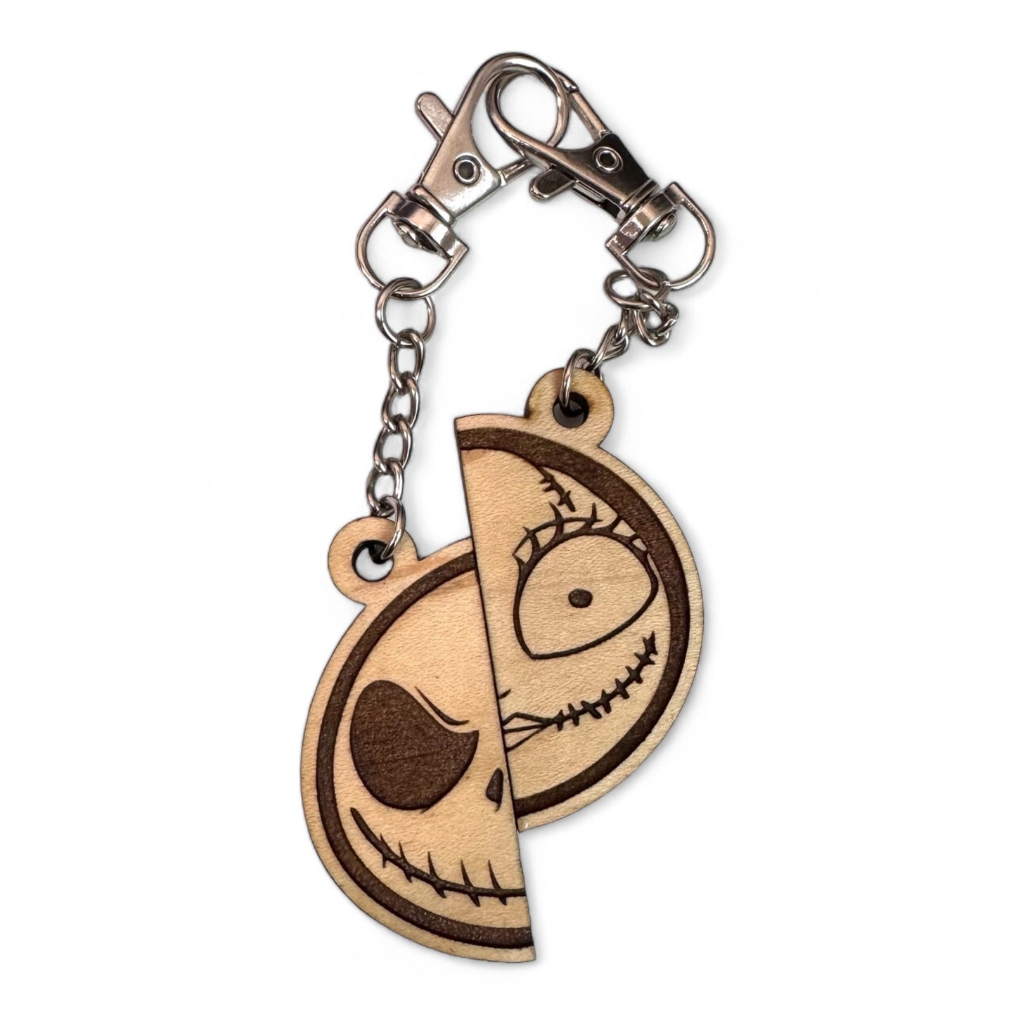 Jack & Sally Keychain
