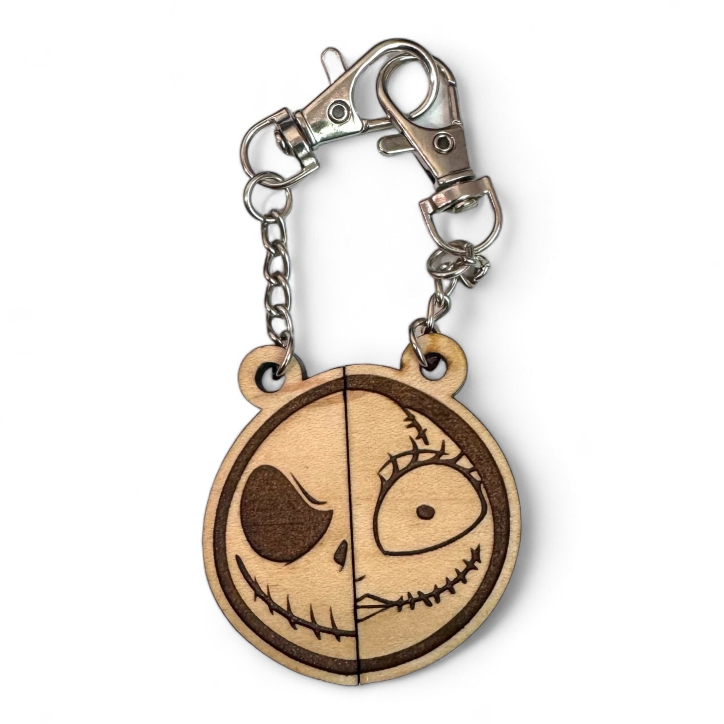 Jack & Sally Keychain