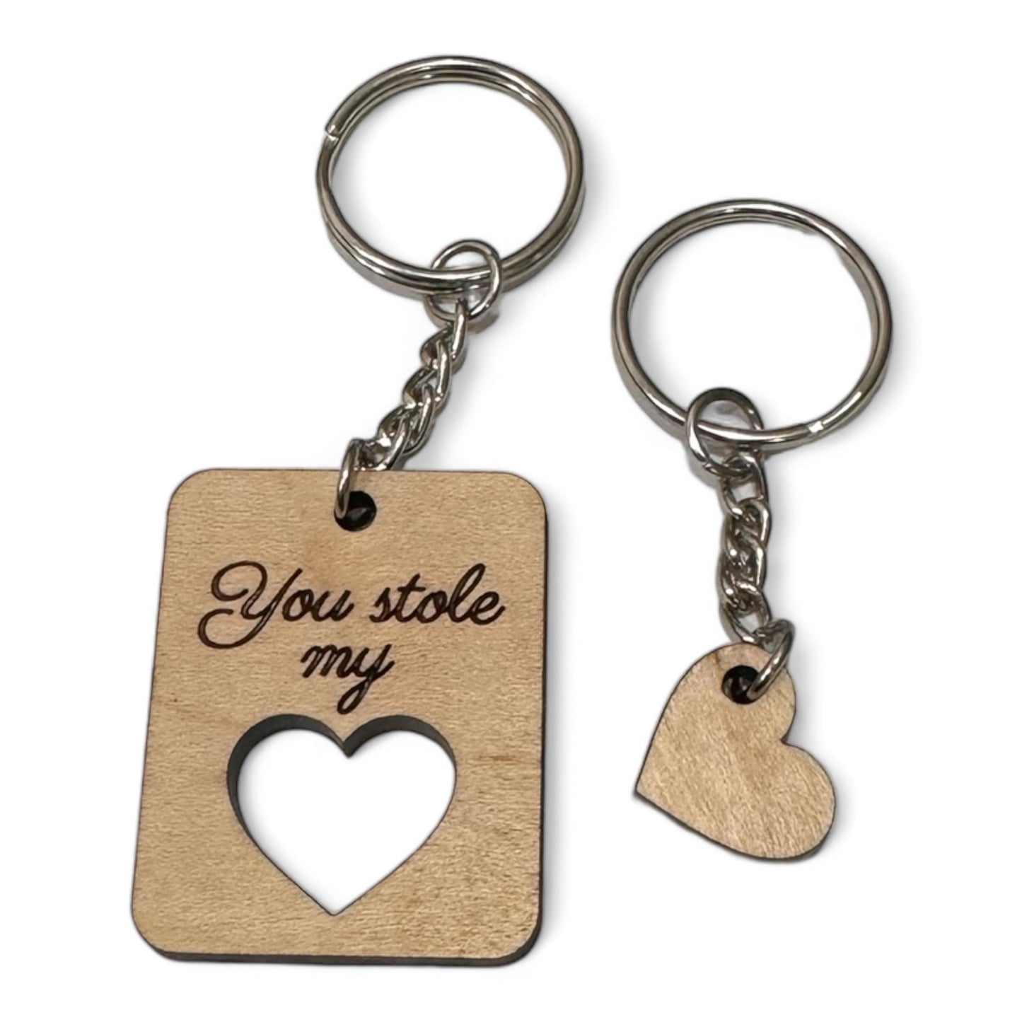You Stole My Heart Keychain