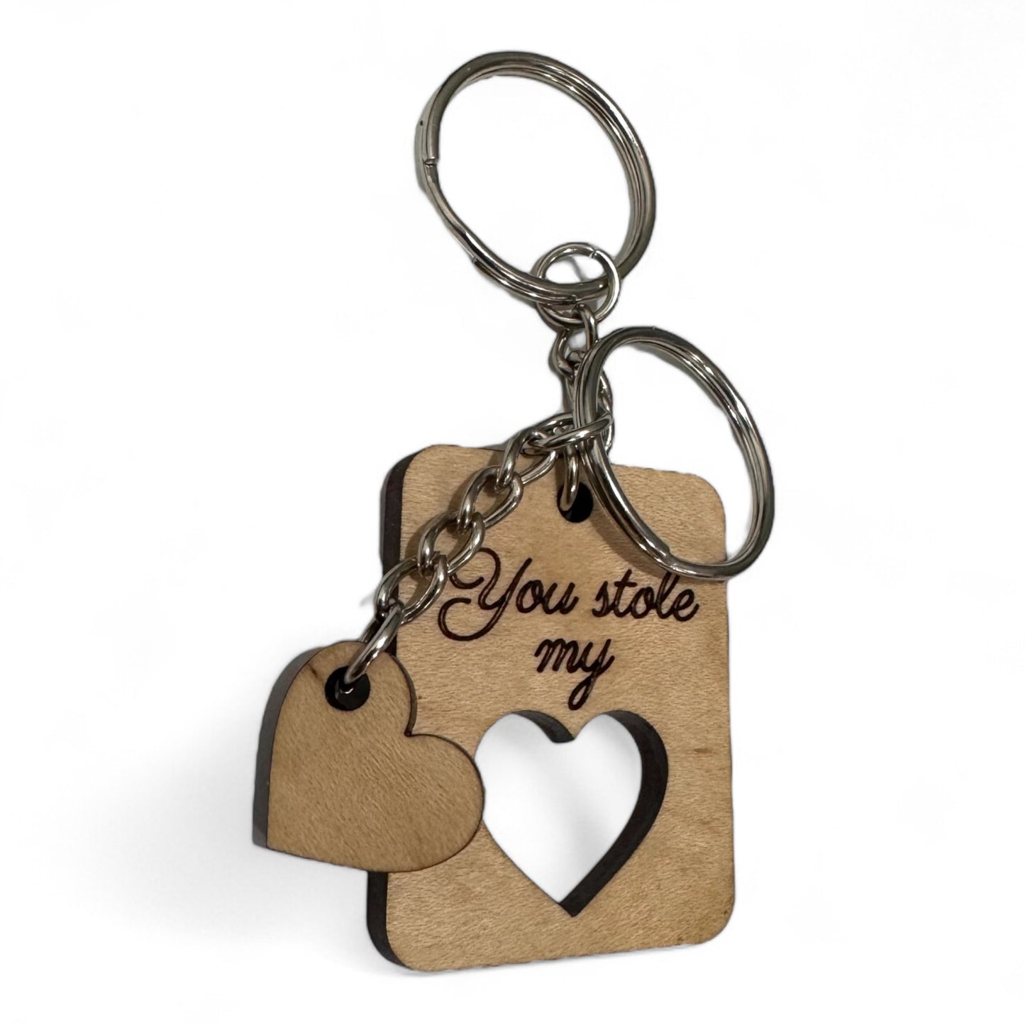 You Stole My Heart Keychain