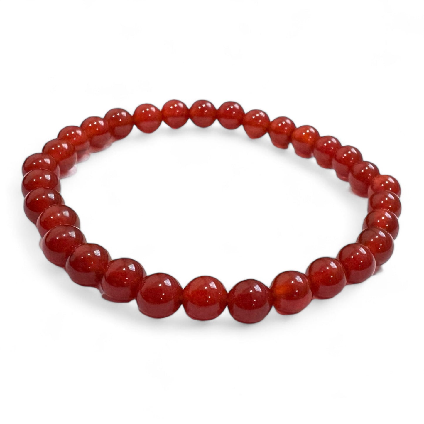 Red Agate Bracelet 6mm